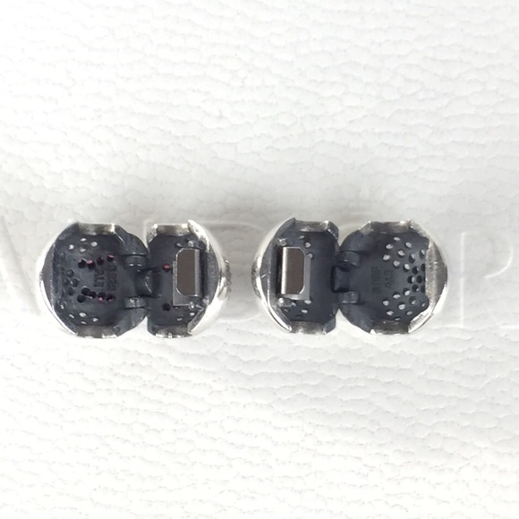 Authentic Pandora Mickey & Minnie Pave Clip Charms - Picture 7 of 8